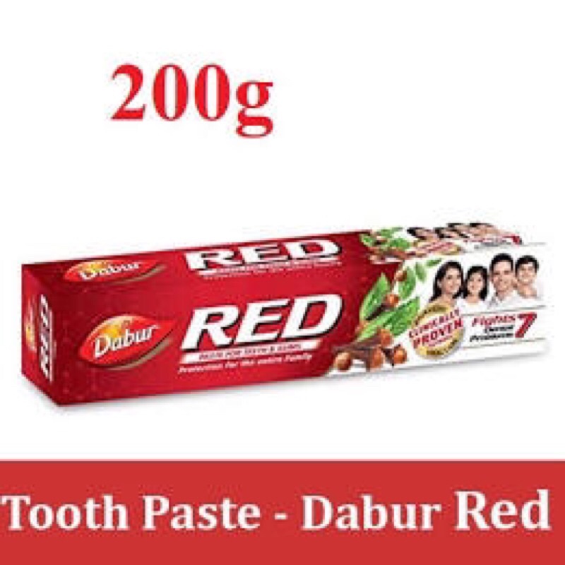 Dabur Red Toothpaste (Paste for Teeth & Gums) 200g