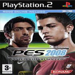 แผ่นเกมส์[PlayStation2] PES 2008