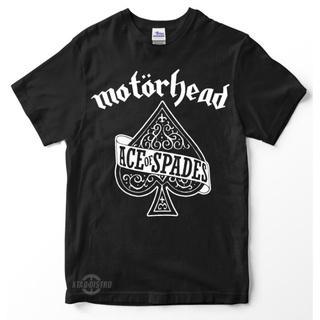 เสื้อยืด พิมพ์ลาย Motorhead ACE OF SPADES Premium kaos band rock n roll