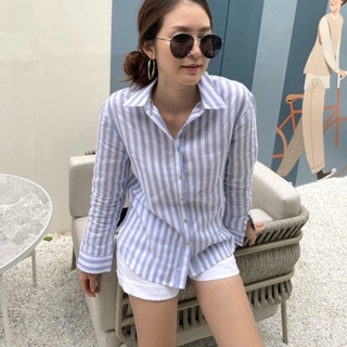 GRIS - Linen Shirt เสื้อเชิ้ตลินิน