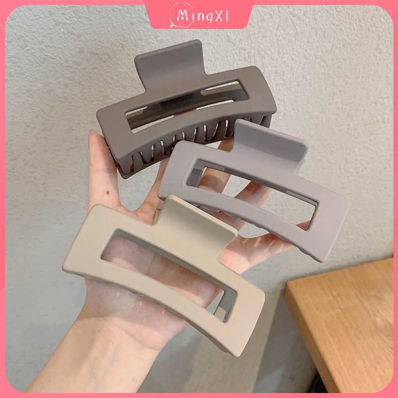 กิ๊บติดผมพลาสติกรูปดาวห้าแฉกสําหรับผู้หญิง-เครื่องประดับผมคลิปฉลามแฟชั่นสไตล์เกาหลี