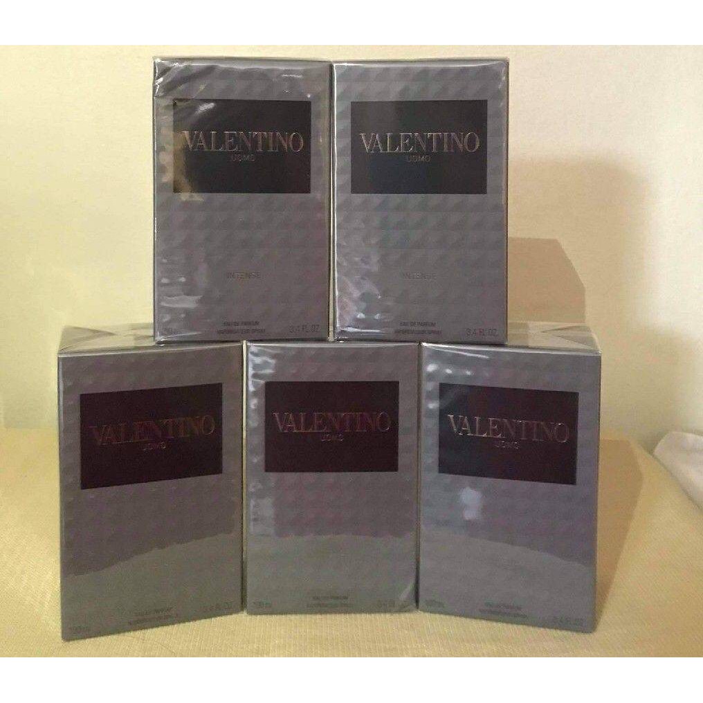กล่องขายใหม่ซีล Valentino Uomo Intense EDP 100ml.