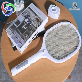 VJP ไม้ตียุง 2in1 VJP-889 VJP-899 Mosquito Swatter แถมแท่นวาง ไม้ตียุงไฟฟ้าพร้อมไฟดักยุงแสงสีม่วง ตั้งล่อยุงได้ แบตทน