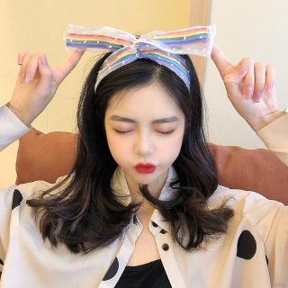 hairband ที่คาดผมสีรุ้ง forest มีสีสันสําหรับสตรี