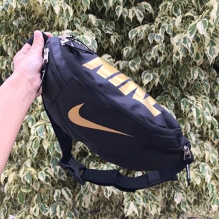 🌱 NIKE Chest pack Womens Waist Bag  กระเป๋าคาดอกหรือคาดเอว วัสดุผ้าcanvas