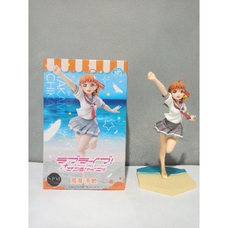 School idol project SPM Figure Takami Chika Aqours งานแท้นำเข้าจากญี่ปุ่น