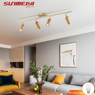 Sunmeiyi Modern 220V ไฟ LED ไฟติดเพดานสําหรับติดบนเพดานโคมไฟกาแฟ