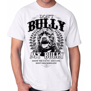 เสื้อยืดพิมพ์ลายแฟชั่น มาใหม่ เสื้อยืดผ้าฝ้าย 100% พิมพ์ลาย Don Bully My Bully Pit Bull Advocate สําหรับผู้ชาย 2018