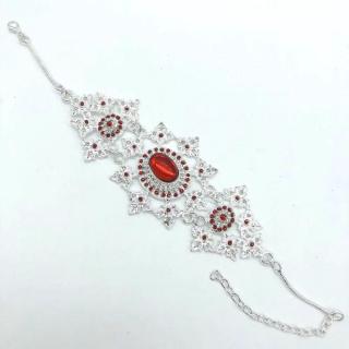 รัดแขน รุ่นกลางเพชร Vintage Jewelry เครื่อง​ประดับ​​ชุดไทย กำไลรัดแขน 1pcs