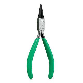 คีมปากแหลม 5" KEIBA HR-D04 longnose pliers มินิ ปลายกลม1.5 คิบบา