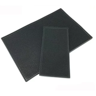 แผ่นยางกันลื่น แผ่นรองบาร์ ที่รองแก้วกันลื่นและกันน้ำ รุ่นหนาพิเศษ bar mat อุปกรณ์เชคเกอร์ S.H.PLUS