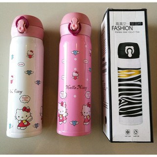 กระติกน้ำ Kitty เก็บอุณหภูมิ ยกดื่ม มี 2 สี