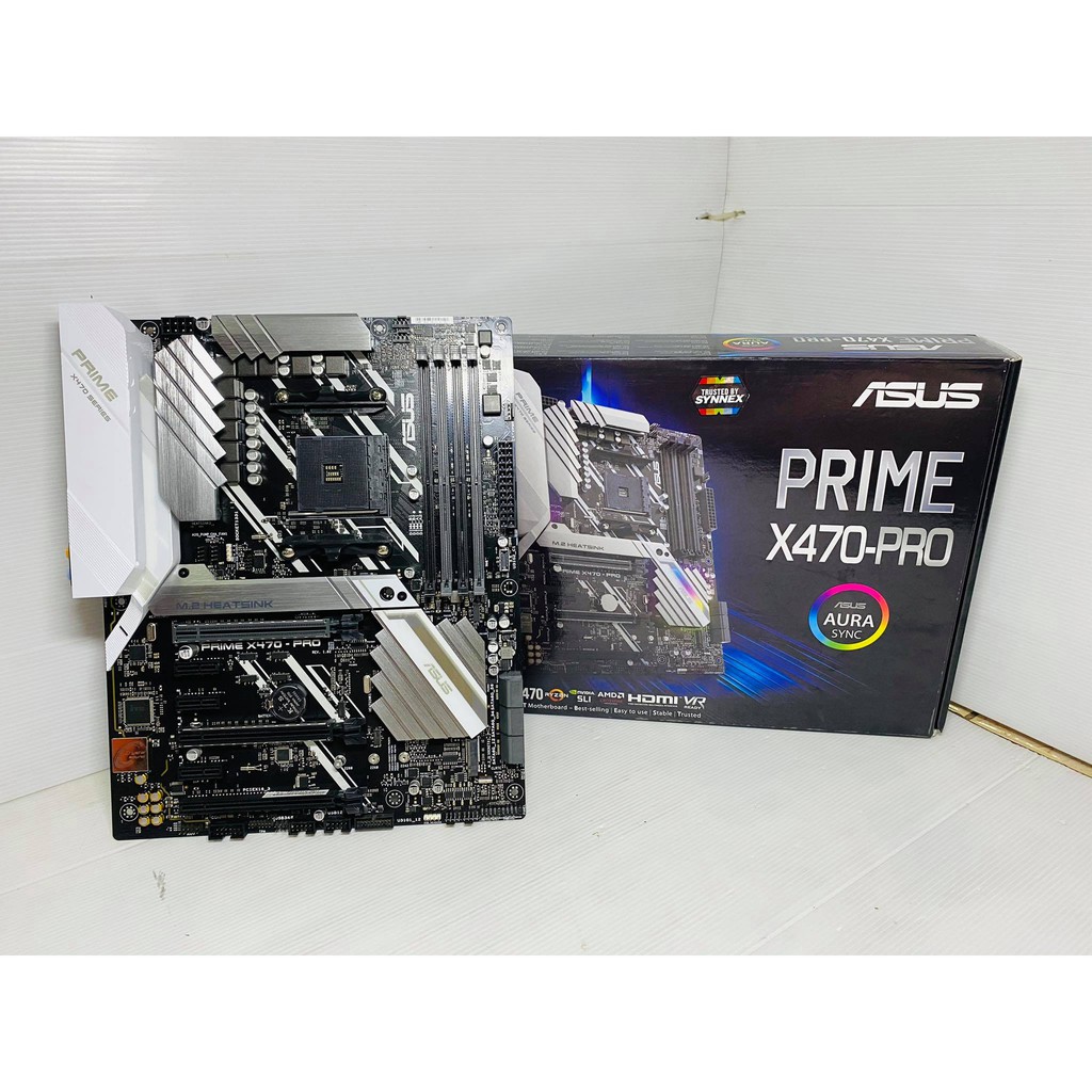 ขายเมนบอร์ดมือสอง Asus Prime X470-Pro