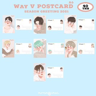 Postcard เอ็นซีที อซท WayV  Season greeting 2021 by mammyjiminn