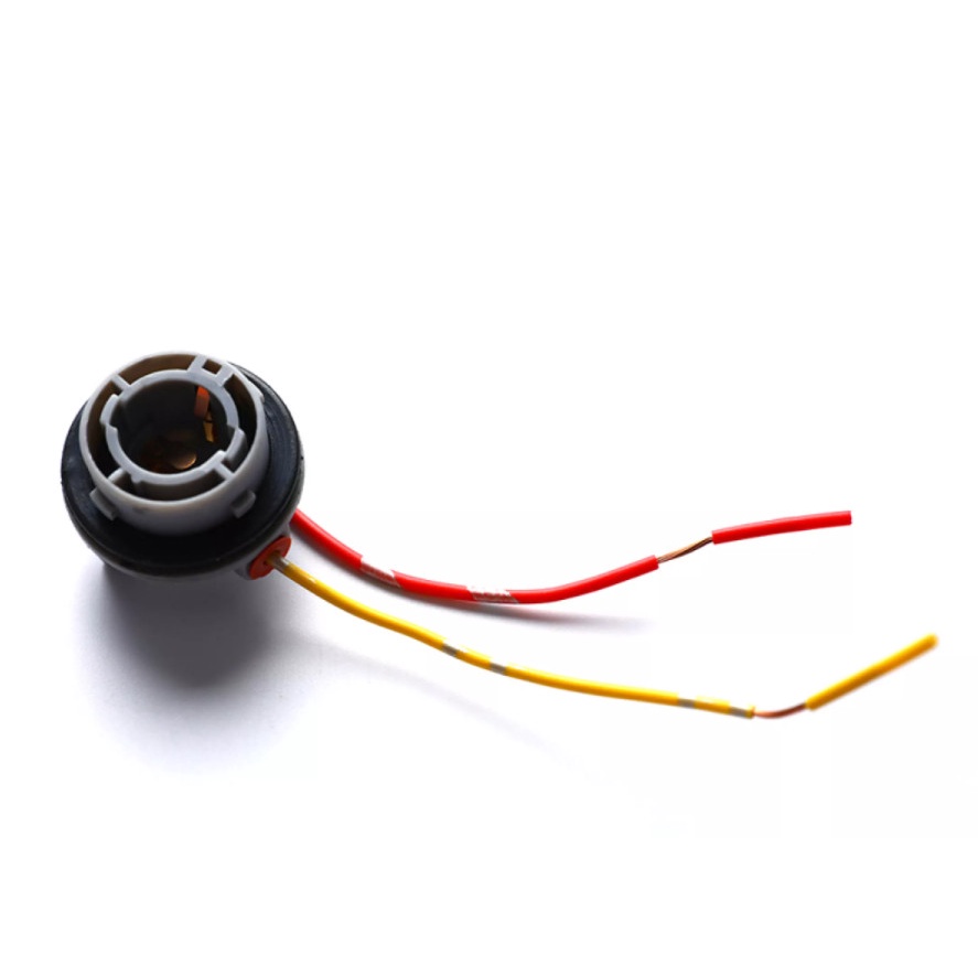 *1 คู่* ขั่วหลอดไฟเลี้ยว ไฟถอย รถยนต์ ขั่ว BA15S 1156 ขั่วบิด 1 จุด (ขั่วไฟ 180 องศา) เลี้ยว-ถอย-ไฟห