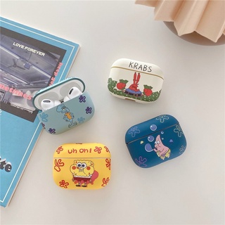 เคสซิลิโคน สําหรับ Airpods Pro2 AirPods Pro AirPods 3 gen3 AirPods 2 Cartoon SpongeBob SquarePants Silicone Case