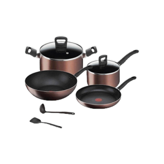 [TFADM10ลดเพิ่ม120] Tefal เซ็ตเครื่องครัว 8 ชิ้น Day By Day อินดักชั่น