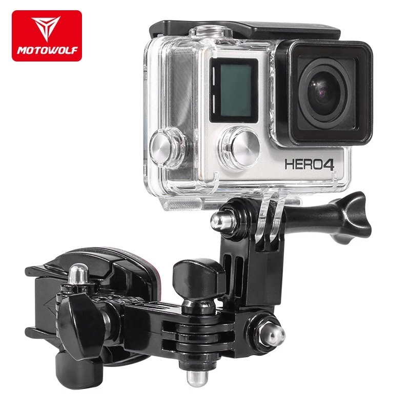 [พร้อมส่ง❗️] Motowolf MDL 3520 Helmet Camera ที่ยึดกล้อง ขายึดกล้อง Action cam กล้อง GOPRO ติดหมวกกันน็อค thumbnail 8