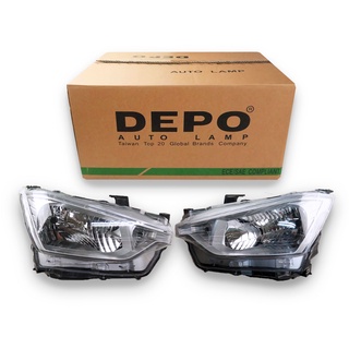 DEPO ไฟหน้า DMAX ปี 2020 ซ้าย/ขวา ไม่มีหลอด (213-1151L-RD)/(213-1151R-RD)