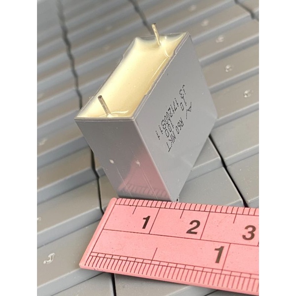 10UF100V MKT คาปาซิเตอร์KEMET อิตาลี Made in Italy ของแท้ใหม่แกะกล่อง ขาห่าง22มิล C10UF 100V C 10UF 