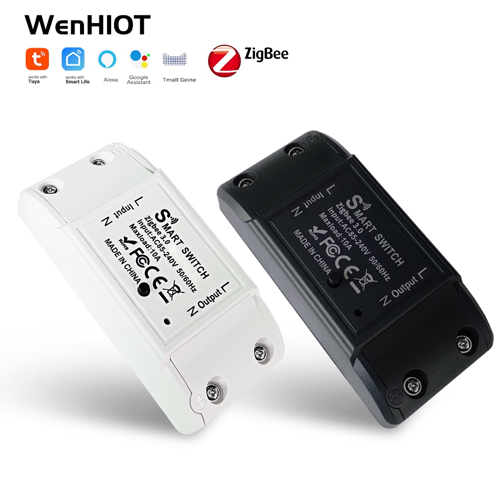 Tuya Zigbee3.0 smart switch สวิตช์เบรกเกอร์ WIFI รองรับ Alexa google home samrt Life APP DIY สําหรับ