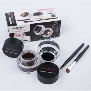 อายไลเนอร์เจล|M1007| Music Flower | 24 hours Long-wear gel Eyeliner อายไลเนอร์เจล 2in1