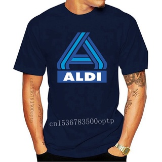 ราคาต่ำสุด!!เสื้อยืด พิมพ์ลาย Aldi Grocery แบบใหม่S-3XL