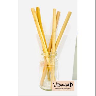 Bamboo straw หลอดดูดไม้ไผ่