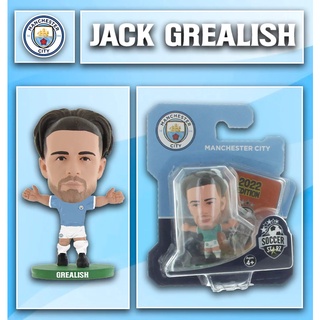 โมเดลนักฟุตบอล SoccerStarz ลิขสิทธิ์แท้จากสโมสร Manchester City - Jack Grealish 2022