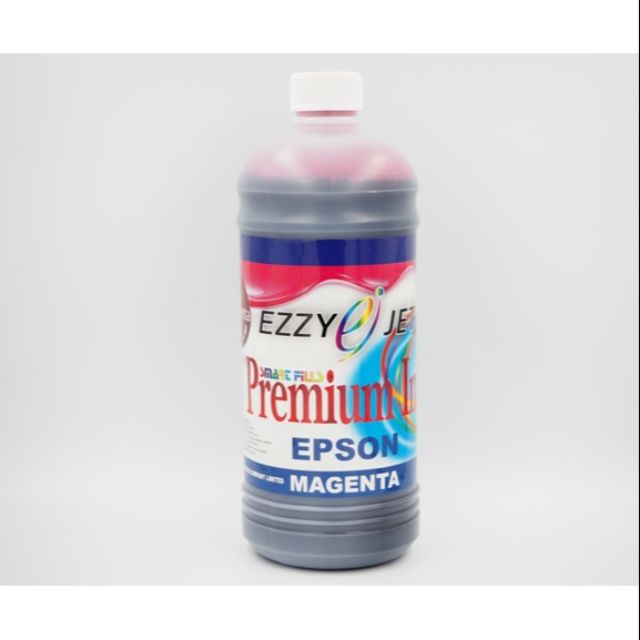 Ezzy-jet Epson Inkjet Premium Ink หมึกเติมอิงค์เจ็ท เอปสัน ขนาด 1,000 ml. ( Magenta - สีเเดง)