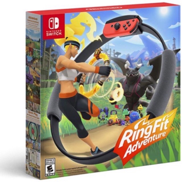 (SOLDOUT) Nintendo Switch Ring Fit Adventure (US) (**มือสอง**)