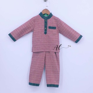 Angel Baby Baju Melayu Lelaki (มารูน)