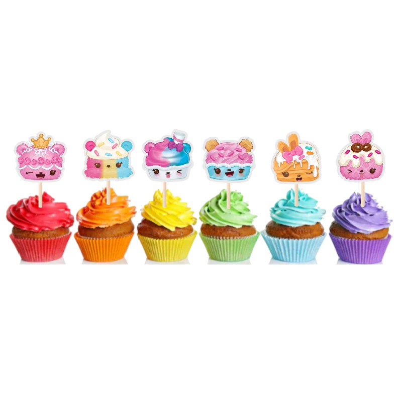 ท็อปเปอร์คัพเค้ก NUM NOMS 24 ชิ้น