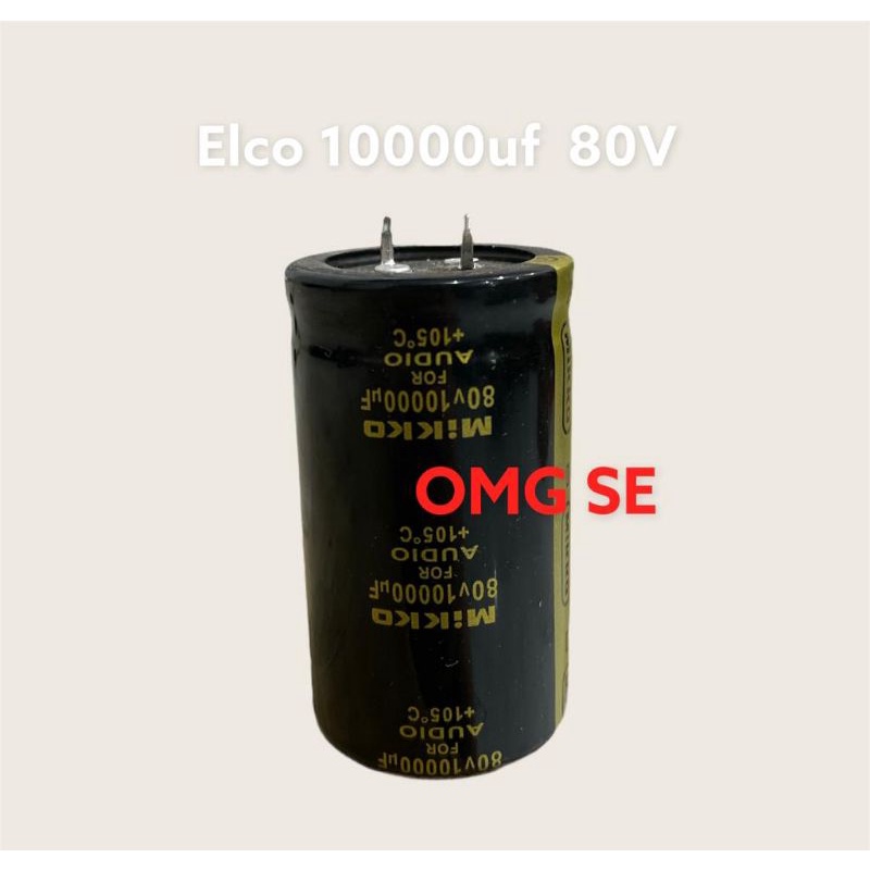 Elco 10000uf 80V mikko