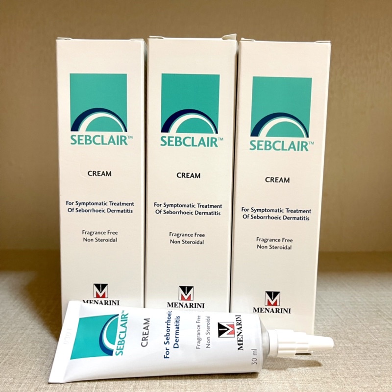 Sebclair cream 30 ml.Exp.01/2024เซ็บแคร์ สำหรับ ผิวแห้ง ลอก เป็นขุย เซ็บเดิร์ม