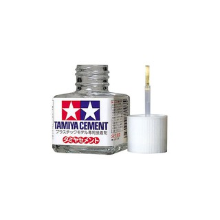 กาว TAMIYA 87003 CEMENT (40ml) ฝาขาว