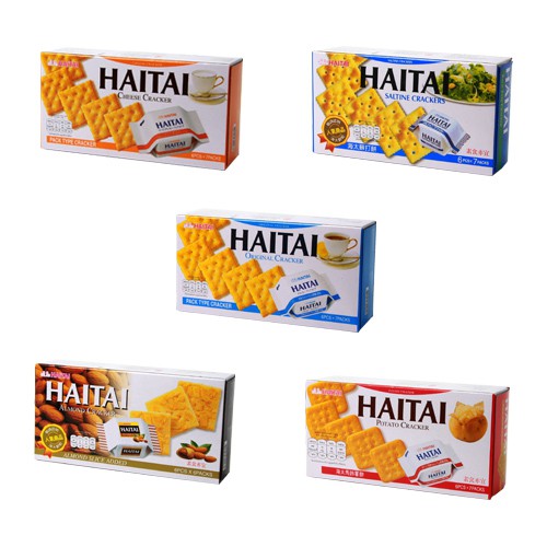 [ร้านไทย เก็บเงินปลายทาง] Haitai ไฮไท แครกเกอร์  Original 172 g.