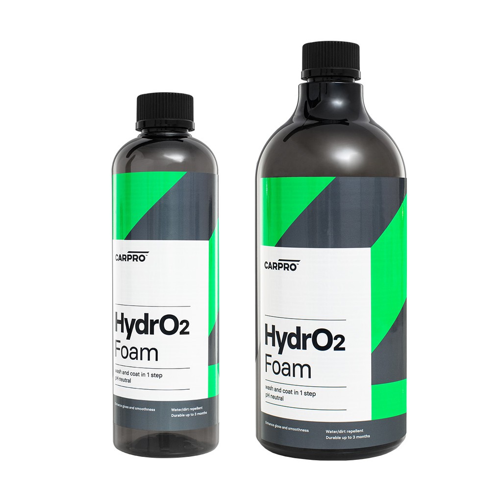 CARPRO Hydro Foam Wash&Coat โฟมล้างรถผสม SiO2 เหลว ล้างและเคลือบในเวลาเดียวกัน ขนาด 500 ml และ 1 L