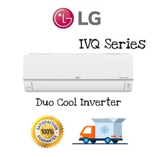 🔥LG แอร์ติดผนัง อินเวอร์เตอร์ แอลจี LG DUO INVERTER Duo Cool รุ่น IVQ Series