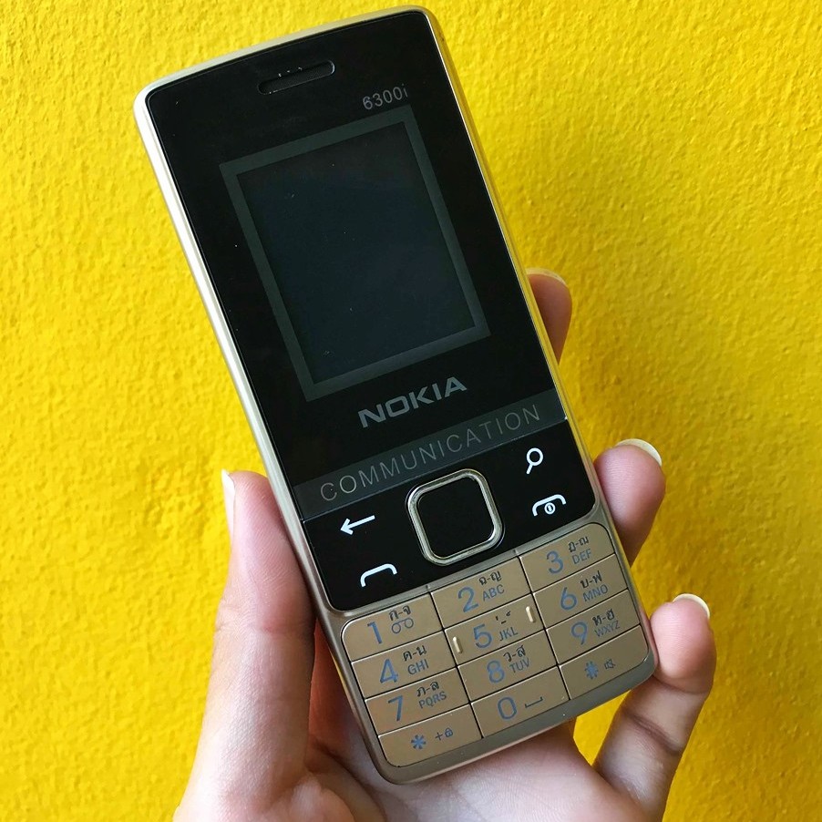 โทรศัพท์มือถือ NOKIA PHONE  6300 (สีทอง) 3G/4G รุ่นใหม่ โนเกียปุ่มกด