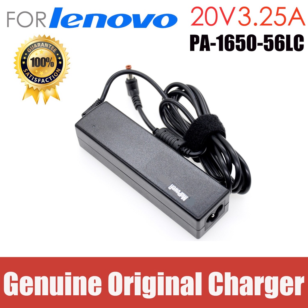 20V 3.25A อะแดปเตอร์ AC แล็ปท็อปสําหรับ lenovo B470 B570e G470 G570 G770 V570 Z400 P500 Z560 PA-1650