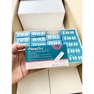 🔥Flowflex 2in1 ชุดตรวจATK ตรวจน้ำลาย หรือจมูก มาตรฐานสากล ตรวจเจอเชื้อแม้ปริมาณน้อย