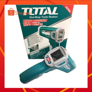 TOTAL เครื่องวัดอุณหภูมิ ดิจิตอล แบบอินฟราเรด -30C ถึง 550C รุ่น THIT015501