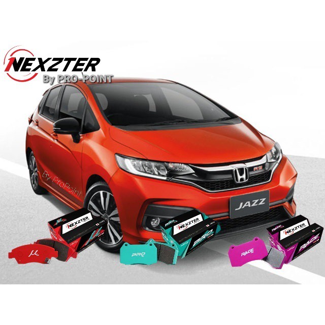 จัดส่งฟรี/ฟรีค่าติดตั้ง NEXZTER ผ้าเบรค HONDA JAZZ ทุกรุ่น จัดส่งไวของแท้ ออกVATได้