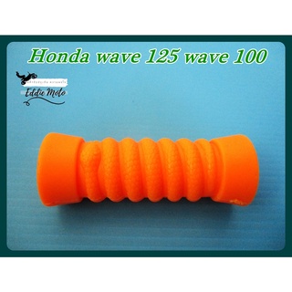 HONDA WAVE125 WAVE100 KICK STARTER RUBBER "ORANGE"  // ยางหุ้มคันสตาร์ท เวฟ สีส้ม สินค้าคุณภาพดี