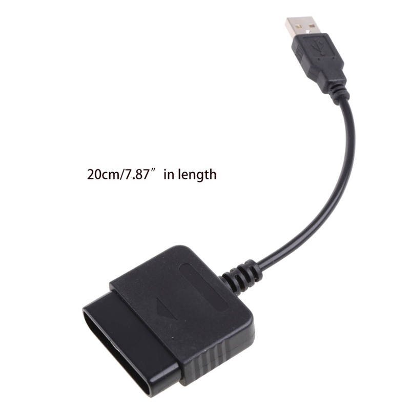 Rr สายเคเบิลแปลงอะแดปเตอร์ USB สําหรับจอยเกม PS2 เป็น PS3 PC ระบบวิดีโอเกม