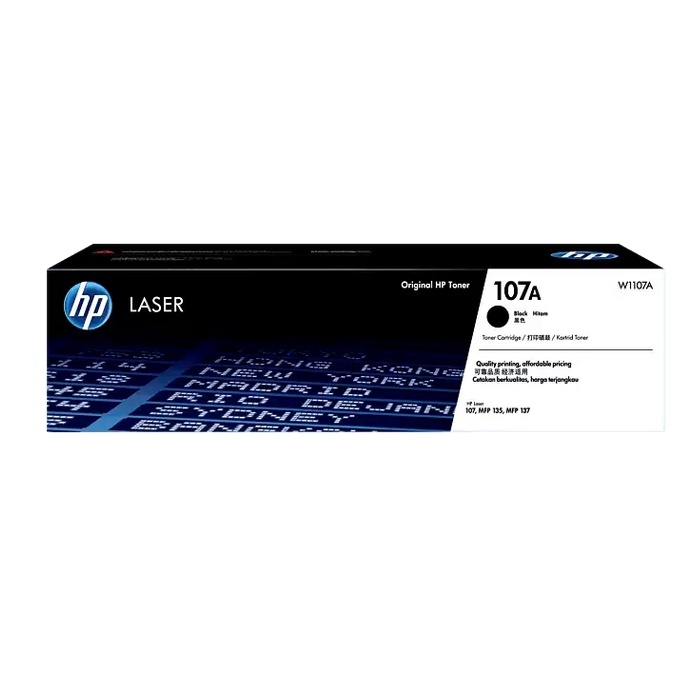 Toner HP 107A Black Original  Cartridge
