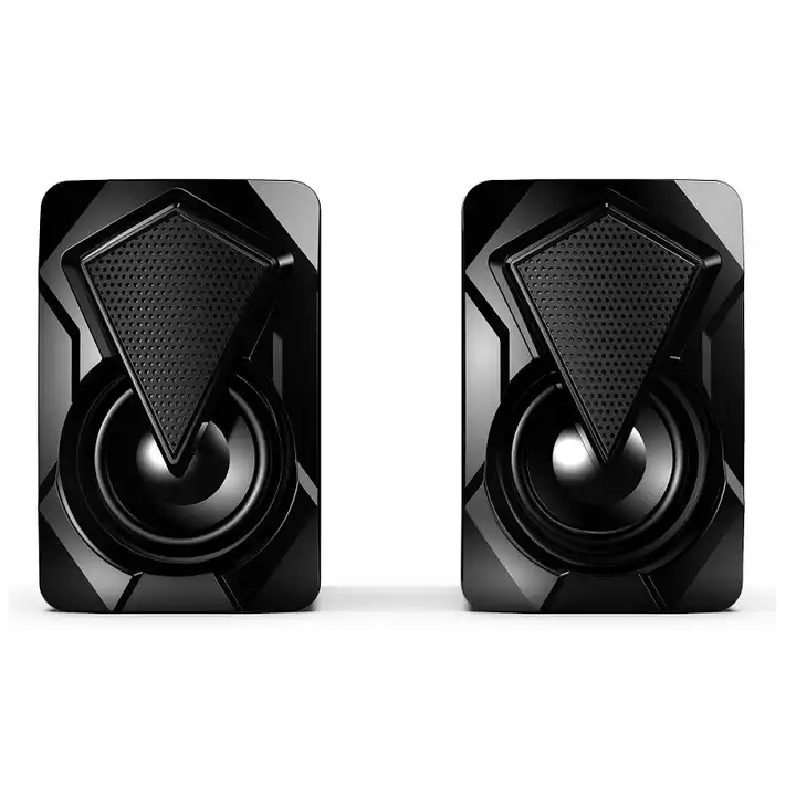 ลําโพง ลำโพงคอม ลําโพงคอมพิวเตอร์ speaker ลําโพงสเตอริโอ ลำโพงตั้งโต๊ะ สําหรับคอมพิวเตอร์ตั้งโต๊ะ รุ่น X2