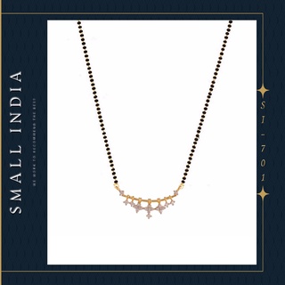 {**ส่งฟรี**} SMALL INDIA 🏵️ Gold Plated Mangalsutra 🏵️ Women Necklace