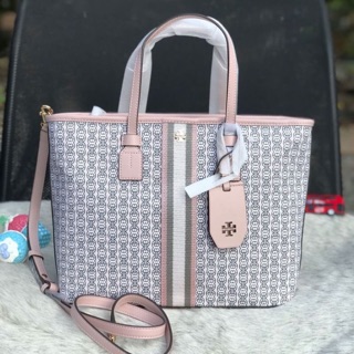 TORY BURCH GEMINI LINK CANVAS SMALL